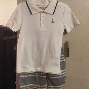 Calvin Klein 24 months 2 piece set.